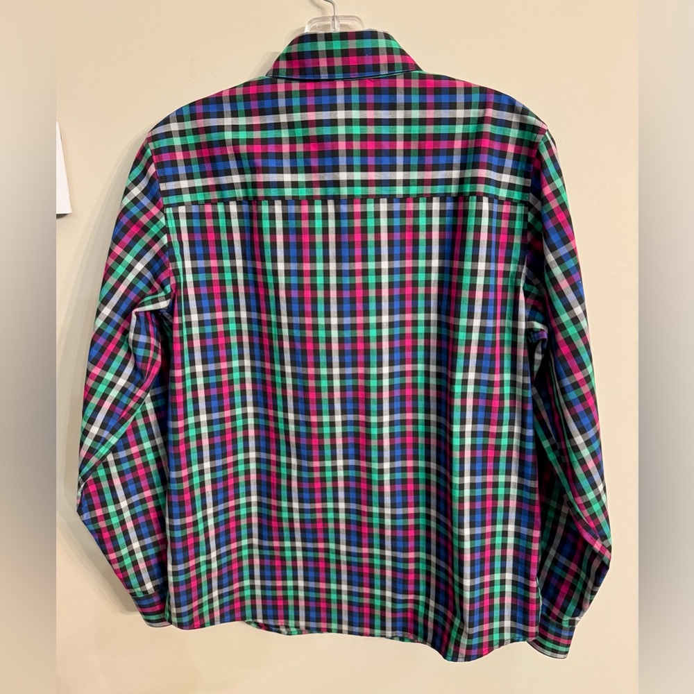 NWT Orvis Vibrant Plaid Women’s Button Down Shirt - Picture 2 of 9